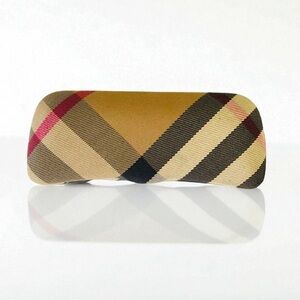 BURBERRY NOVA CHECK FABRIC EYEGLASS CASE